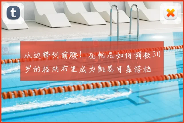 从边锋到前腰！孔帕尼如何调教30岁的格纳布里成为凯恩可靠搭档